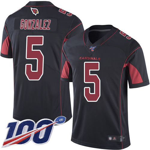 Arizona Cardinals Limited Black Men Zane Gonzalez Jersey NFL Football #5 100th Season Rush Vapor Untouchable